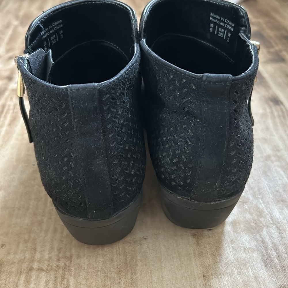 Call It Spring Black Ankle Booties - Picture 7 of 9